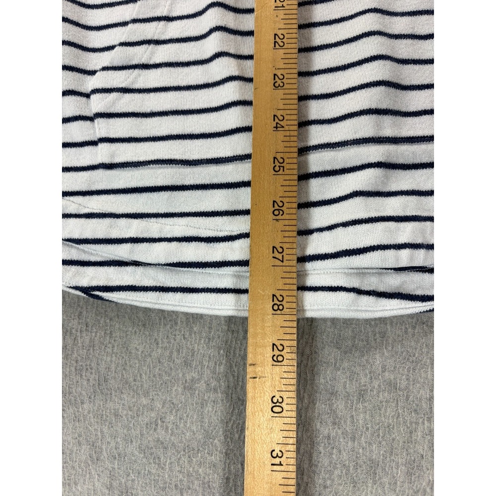 Vineyard Vines Stitched Logo Striped 1/4 Zip USA Flag Pullover (Women's Medium) - Picture 11 of 13